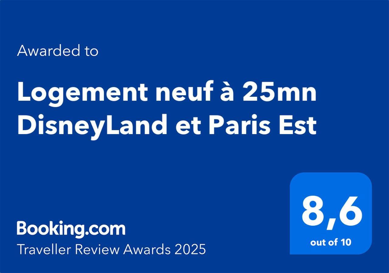 Logement Neuf A 25Mn Disneyland Et Paris Est Thorigny-sur-Marne Eksteriør billede